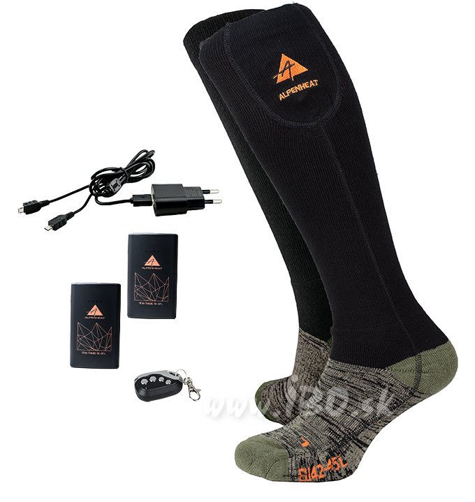 Vyhrievané ponožky Alpenheat Fire-Socks RC