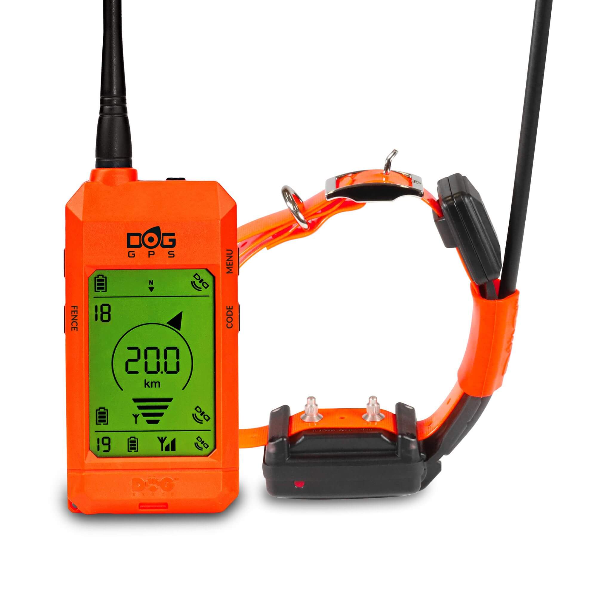 Vyhľadávacie a výcvikové zariadenie pre psov DOG GPS X25T Short